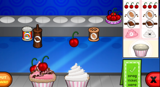 Papa's Cupcakeria - Play It Online At Coolmath Games